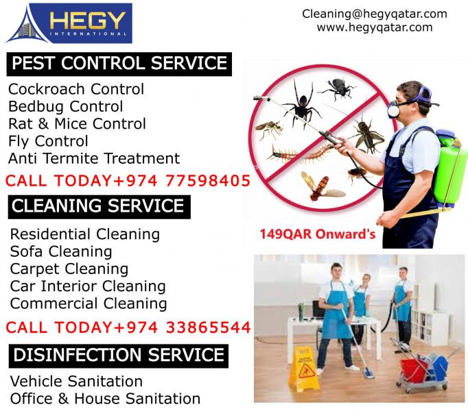 Qatar Professional cleaning & pest control services In qatar Services
